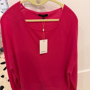 NWT Pink Quince 100 % Cashmere sweater